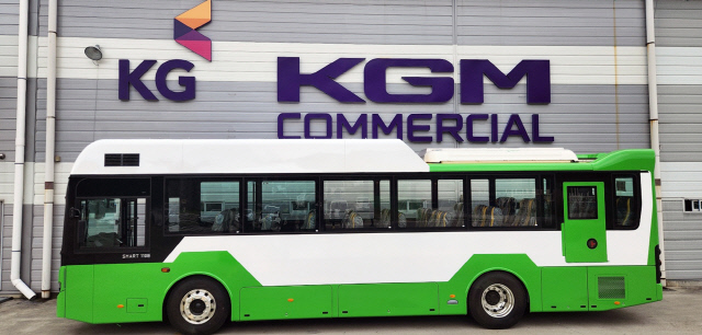 KGMC 전기버스. KGMC 제공